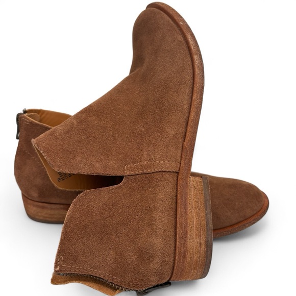 Kork-Ease The Renny classic brown/tan suede bootie Size 7 - Picture 4 of 8